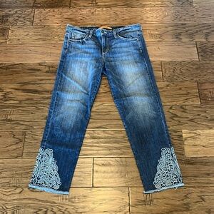 Joes Jeans The Smith Mid Rise Straight Crop Size 27